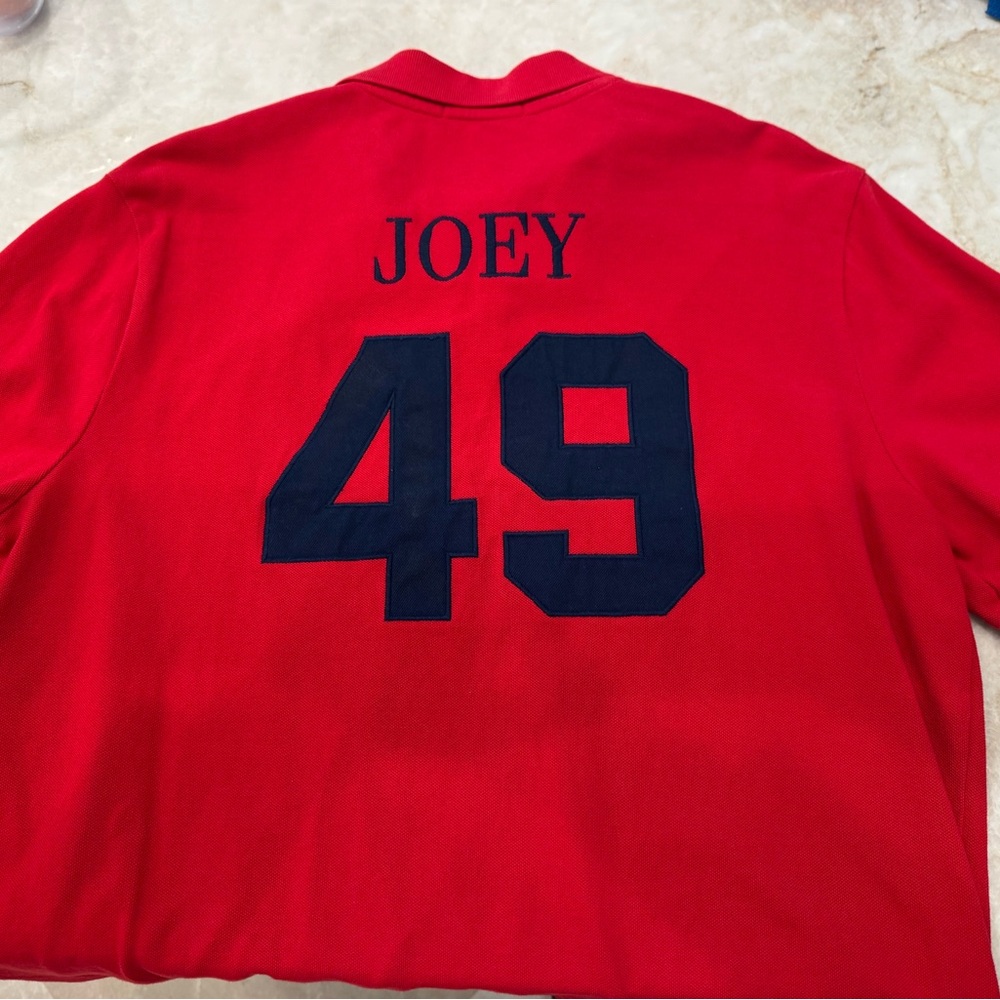 Polo Ralph Lauren Joey Red Polo Shirt Men’s Large